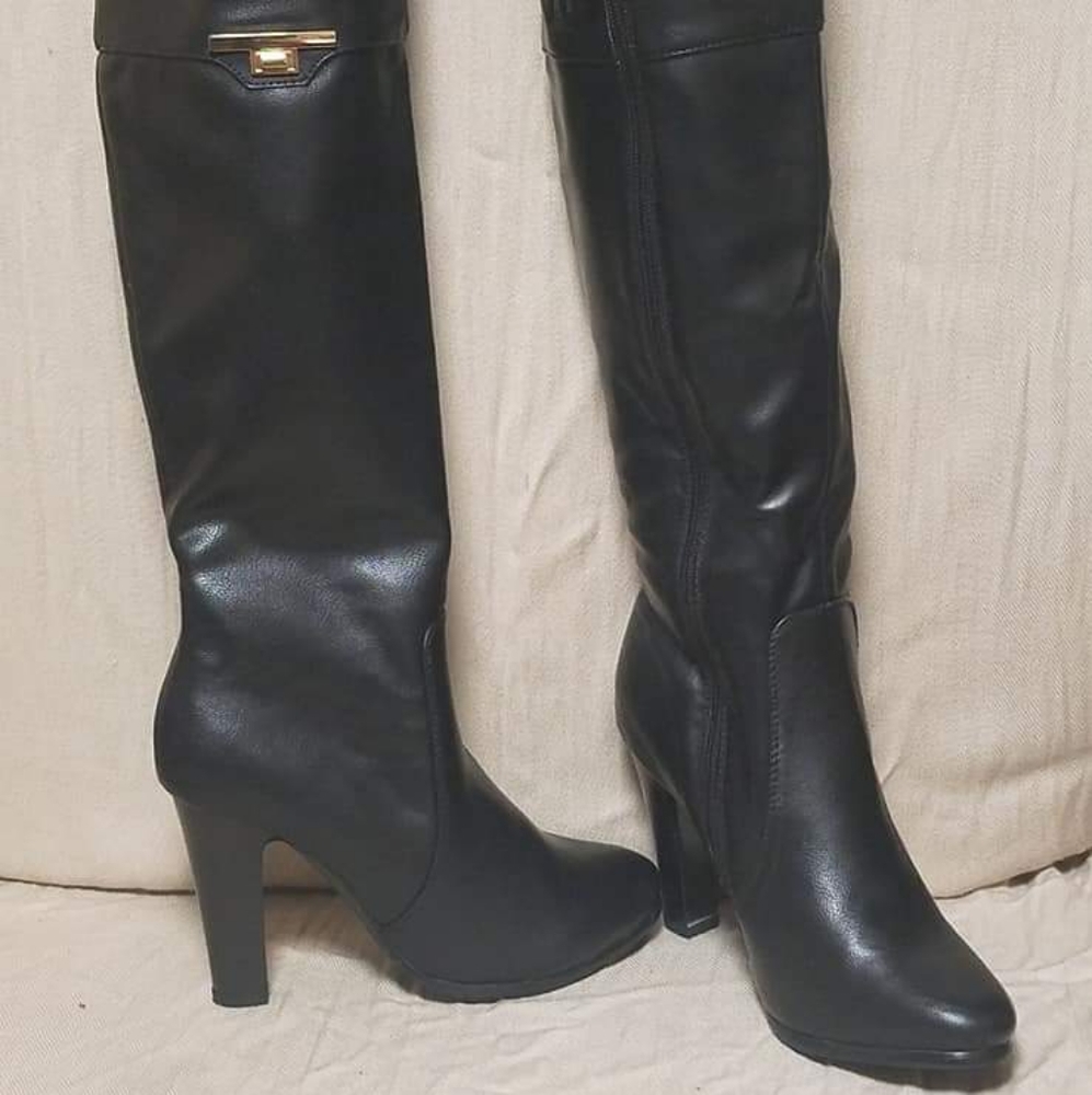 Knee height boots